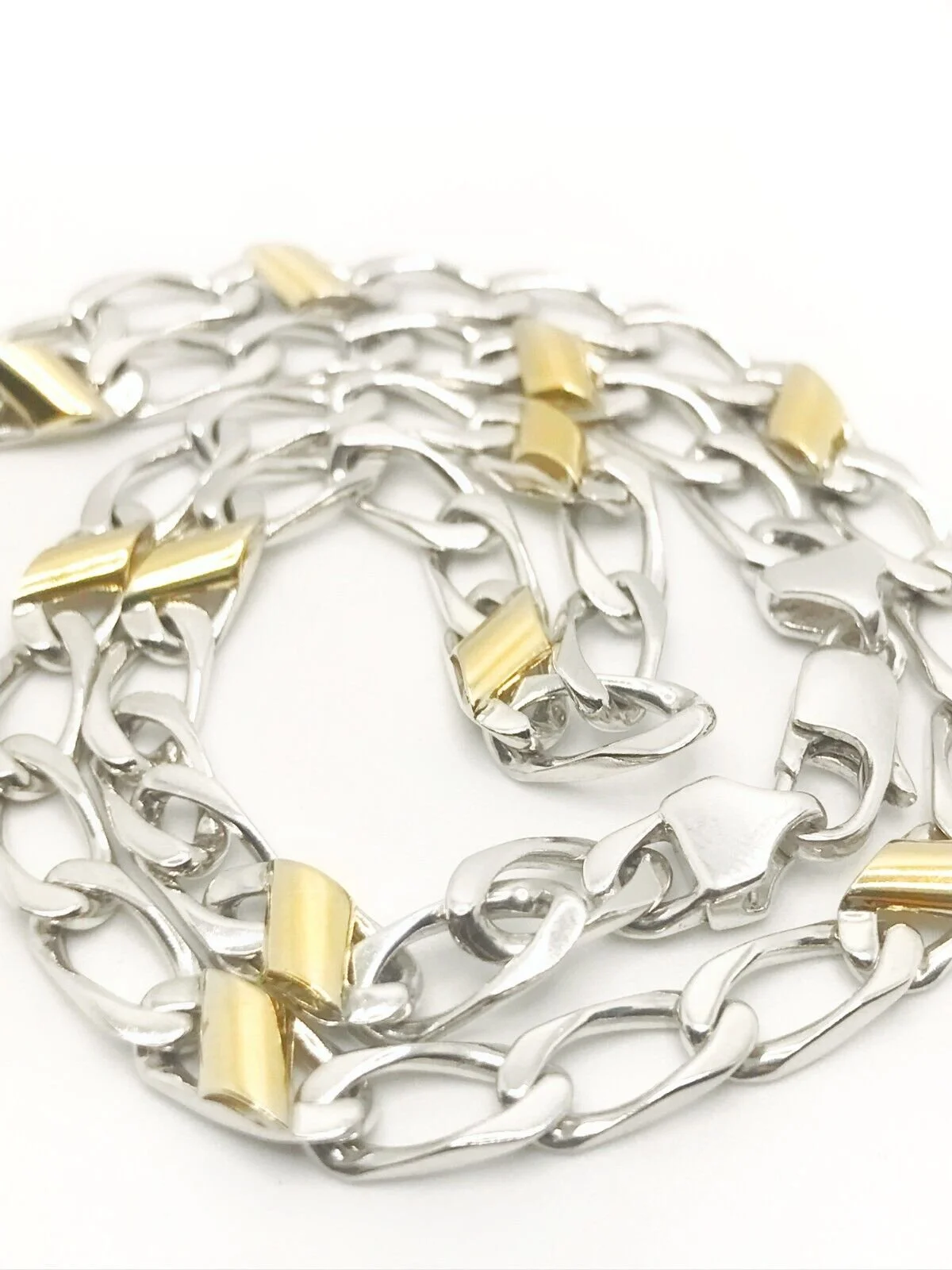 Tiffany & Co. 18KYG & Sterling Silver Curb Link Chain